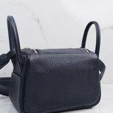 Hermes Mini Lindy Bleu Nuit - Z