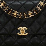 HOLD | Chanel Coco First Black Medium GHW - (MICROCHIP)