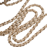 Chanel Mini Bowling Bag Beige Caviar -(MICROCHIP)