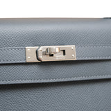Hermes Kelly 25 Sellier Gris Misty PHW - W