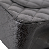 Chanel Double Flap Medium Black GHW - s31