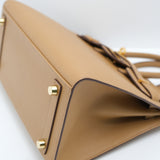 Hermes Birkin 25 Sellier Biscuit GHW - U