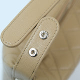 Chanel Clutch with Chain Dark Beige GHW - (BRANDNEW)