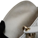Lady Dior Mini White GHW