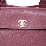 HOLD | Chanel Urban Essentials Small Shopping Bag Burgundy GHW - (BRANDNEW)