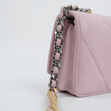 Chanel 19 Wallet on Chain (WOC) Pink