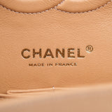 Chanel Double Flap Medium Dark Beige - s25