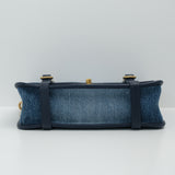 HOLD | Chanel Lucky Spring Denim Messenger Bag - (MICROCHIP)