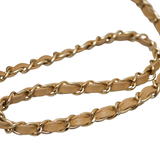 HOLD | Chanel East West Flap Dark Beige GHW - s10