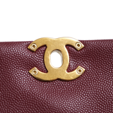 HOLD | Chanel Coco First Small Burgundy GHW - (MICROCHIP)