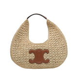 Celine Raffia Triomphe Hobo Bag - (BRANDNEW)