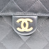 Chanel 25 Hobo Bag Caviar Medium Black GHW - (MICROCHIP)