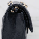 Chanel Double Flap Small Navy -s28