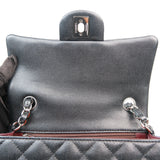 HOLD | Chanel Mini Rectangle Black Caviar SHW -s24