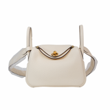 Hermes Mini Lindy Nata GHW - U (BRANDNEW)