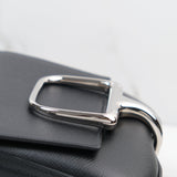 HOLD / Hermes Della Cav Black PHW - Z