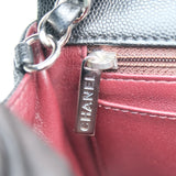 HOLD | Chanel Mini Rectangle Black Caviar SHW -s24