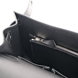 Hermes Jypsiere 28 Black PHW - Z