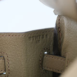 Hermes Birkin 25 Togo Beige Marfa GHW - W