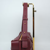 Bottega Veneta Burgundy Cassette Shoulder Bag