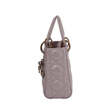 Lady Dior Mini Lotus Pearl GHW