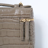 Chanel Slim Vanity Croc GHW - (BRAND NEW)