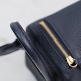 Hermes Mini Lindy Bleu Nuit - Z