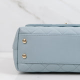 Chanel Coco Handle Small Blue -Microchip (2022)