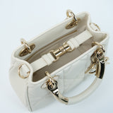 Dior 95.22 Mini White GHW