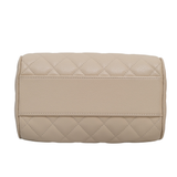 Chanel Mini Bowling Bag Beige Caviar -(MICROCHIP)