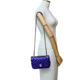 Chanel Seasonal Flap Purple - (MICROCHIP)