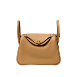 Hermes Mini Lindy Biscuit GHW - K (BRANDNEW)