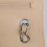 Chanel Double Flap Jumbo Beige SHW - s14