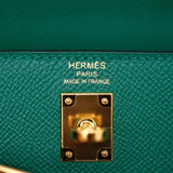 HOLD | Hermès Kelly 25 Sellier Vert Jade GHW - C