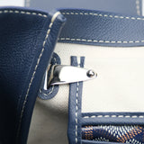 Goyard Saigon Cabas Blue Marine