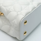 Louis Vuitton East-West Mini Capucine Optical White - GHW