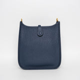 Hermes Evelyne TPM Blue De Prusse GHW - B