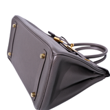 Hermes Birkin 30 Etain GHW - A