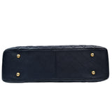 Chanel Timesless Tote Navy Blue GHW - s21