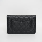 Chanel Wallet On Chain Black SHW - s27