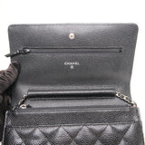 Chanel Wallet On Chain Black SHW - s27