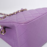 Chanel Purple 23S Mini Bucket Bag GHW - (MICROCHIP)