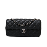 HOLD | Chanel East West Flap Black SHW - s11