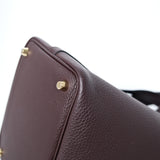 Hermes Picotin 18 Clemence Rouge Sellier - U