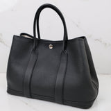 Hermes Garden Party 30 Black PHW - Z