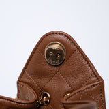 Chanel 25 Mini Caramel Brown GHW - (BRANDNEW)