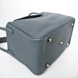 Hermes Lindy 30 Bleu Orage GHW - Z