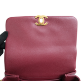 HOLD | Chanel Coco First Small Burgundy GHW - (MICROCHIP)