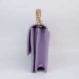 Chanel Top Handle Flap Purple - (MICROCHIP)