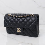 Chanel Double Flap Small Navy -s28